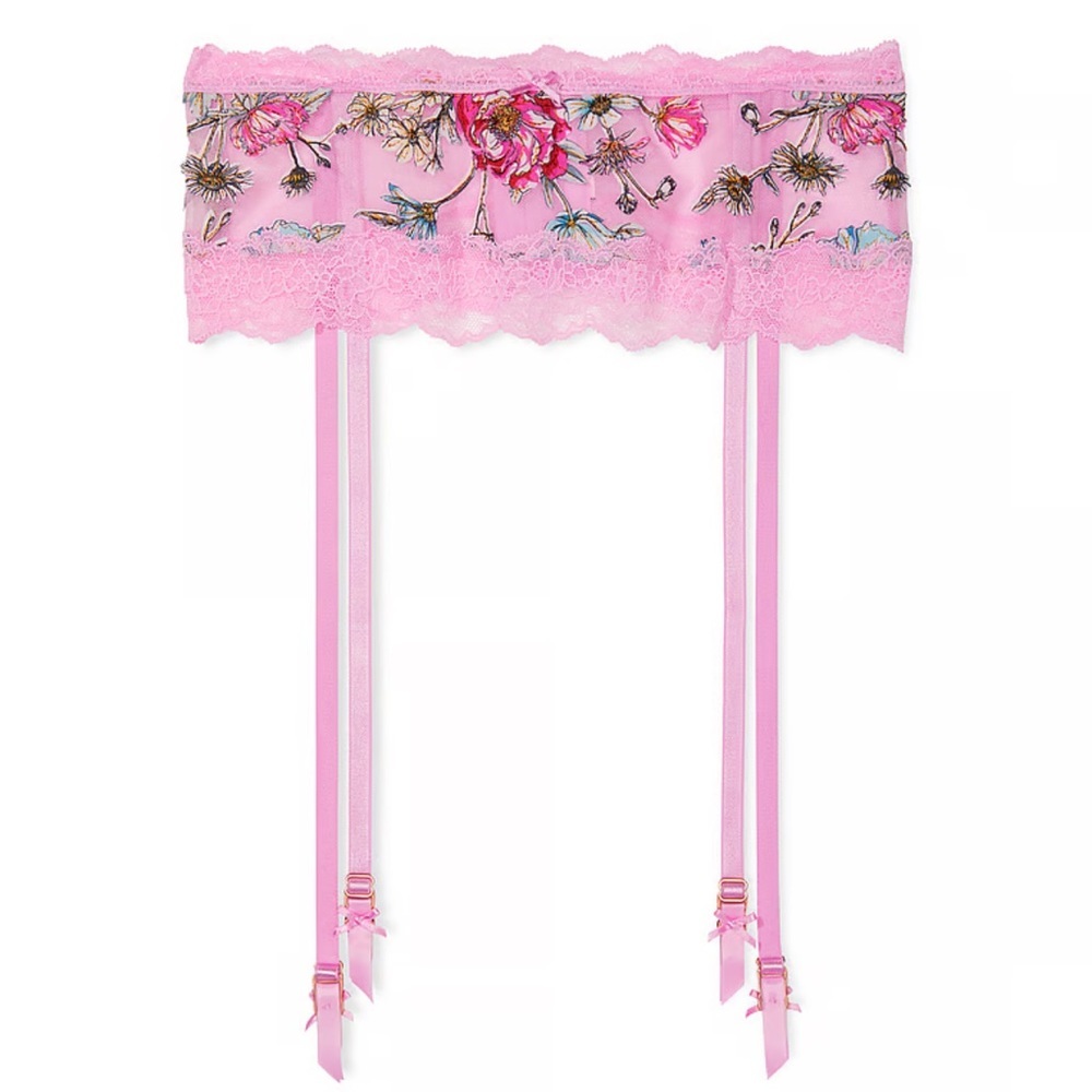 DREAM ANGELS
Floral Embroidery Garter Belt